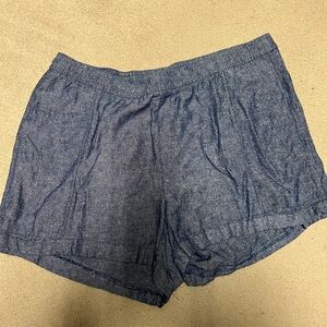 Old Navy High Waist Denim Blue Shorts